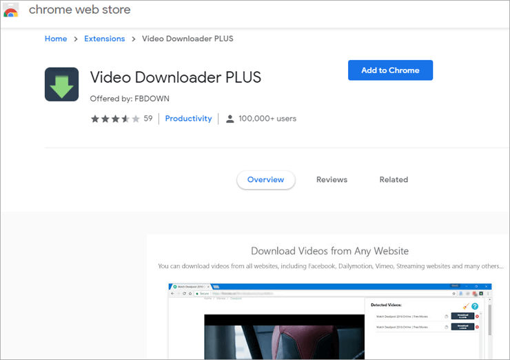 video downloader chrome for mac